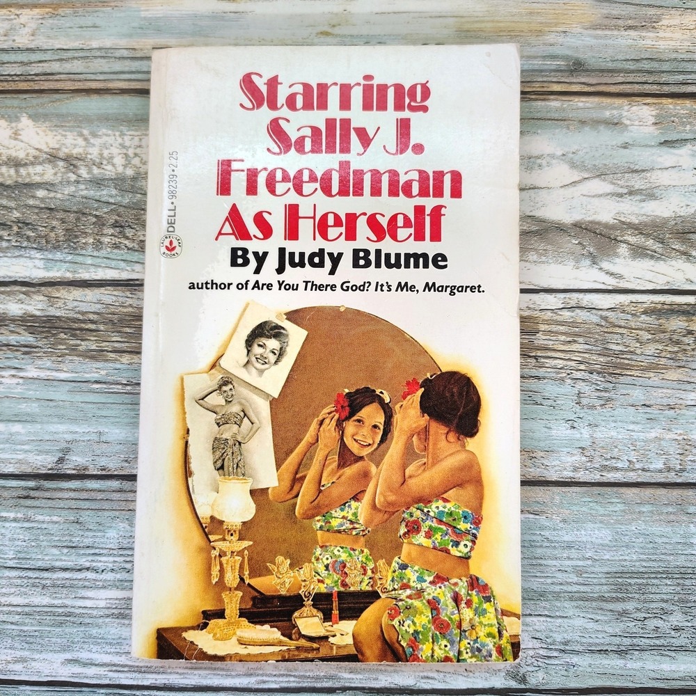Starring Sally J. Freedman As‎ Herself Judy Blume Vtg 1982 Paperback RL 4.5
